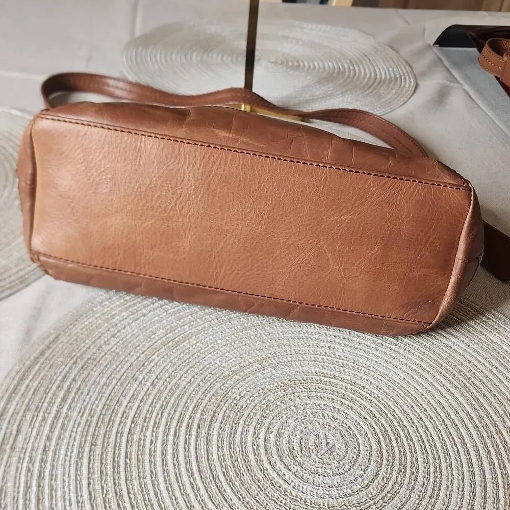 The Sak Kendra Ivory leather hobo bag